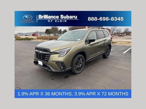 Green Metallic 2026 Subaru Ascent Onyx Edition Touring
