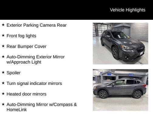 Magnetite Gray Metallic 2023 Subaru Crosstrek Sport