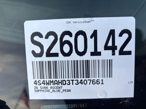 2026 Subaru Ascent Limited Bronze Edition