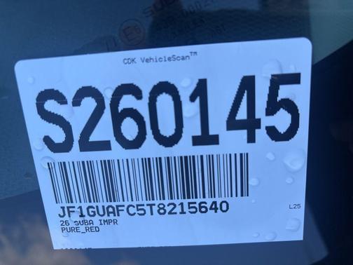 2026 Subaru Impreza Sport