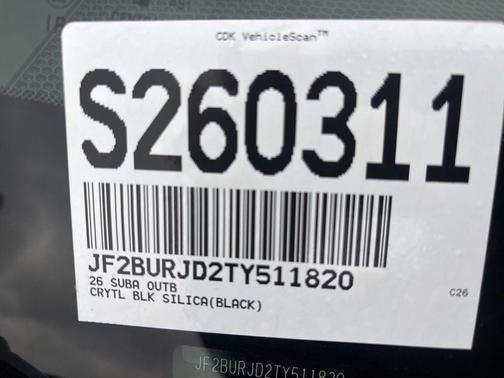 2026 Subaru Outback Touring XT