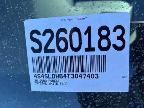 2026 Subaru Forester Sport