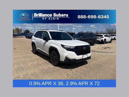 Crystal White 2026 Subaru Forester Sport