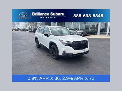 Crystal White 2026 Subaru Forester Sport