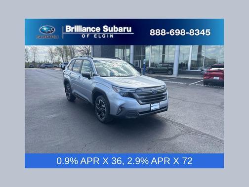 Ice Silver Metallic 2026 Subaru Forester Limited