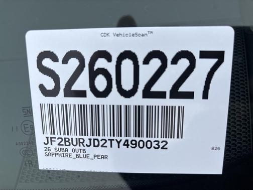 2026 Subaru Outback Touring XT