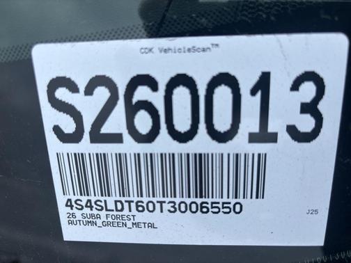 2026 Subaru Forester Touring