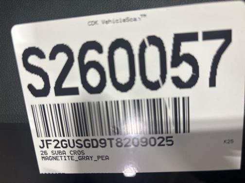 2026 Subaru Crosstrek Sport