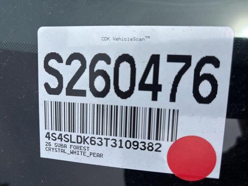 Crystal White 2026 Subaru Forester Wilderness