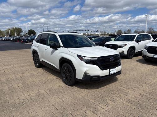 Crystal White 2026 Subaru Forester Sport