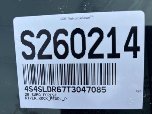 2026 Subaru Forester Limited