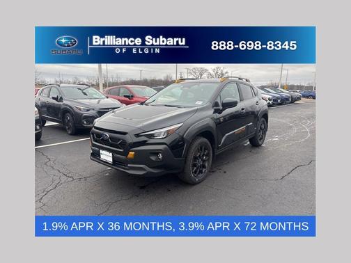 Crystal Black Silica 2026 Subaru Crosstrek Wilderness