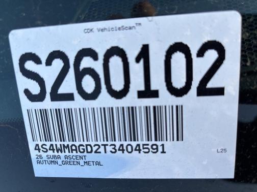 2026 Subaru Ascent Limited