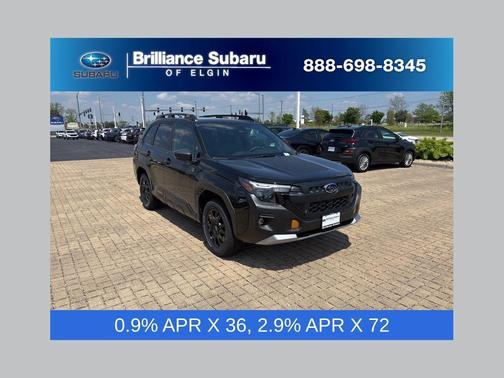 Crystal Black 2026 Subaru Forester Wilderness