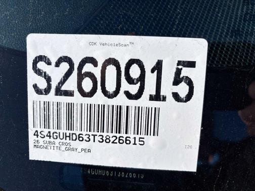 Gray 2026 Subaru Crosstrek Premium
