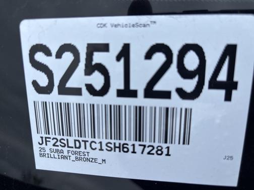 2025 Subaru Forester Touring