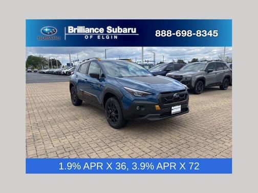 Blue 2026 Subaru Crosstrek Wilderness
