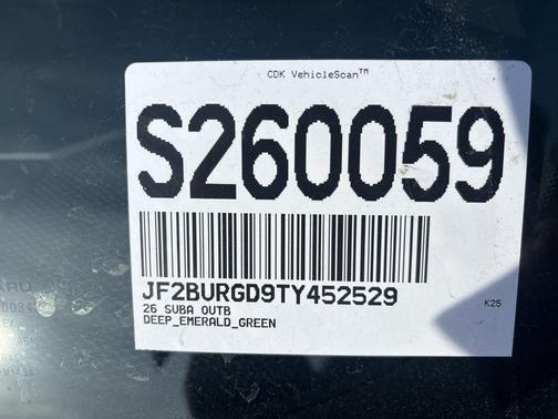 2026 Subaru Outback Limited XT