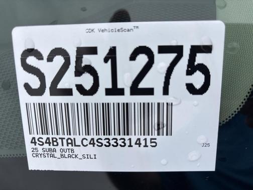 2025 Subaru Outback Onyx Edition