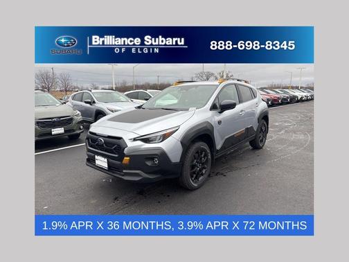Ice Silver Metallic 2026 Subaru Crosstrek Wilderness