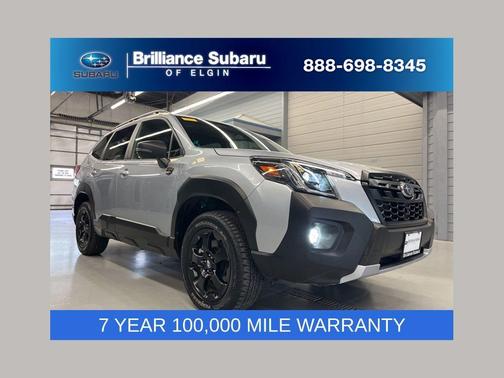 Ice Silver Metallic 2024 Subaru Forester Wilderness