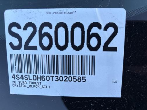 2026 Subaru Forester Sport