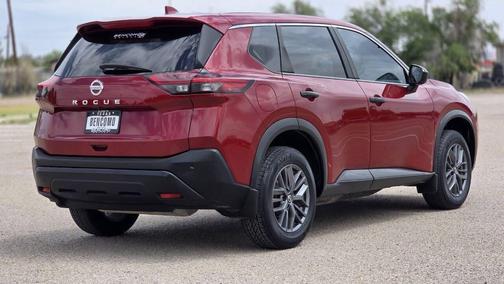Burgundy 2021 Nissan Rogue S