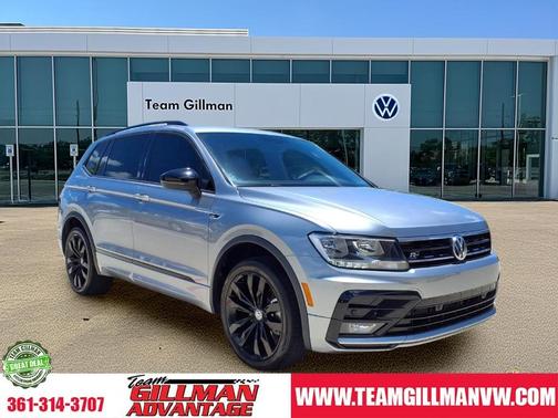 Pyrite Silver Metallic 2021 Volkswagen Tiguan 2.0T SE R-Line Black