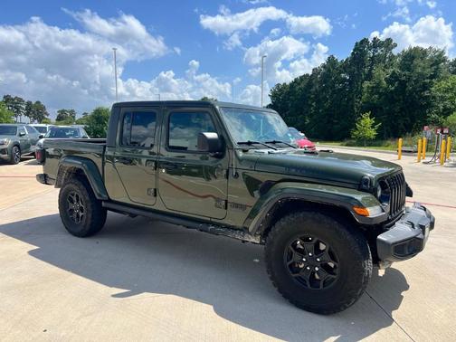 Sarge Green Clearcoat 2021 Jeep Gladiator Sport