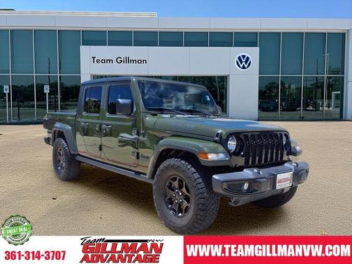 Sarge Green Clearcoat 2021 Jeep Gladiator Sport