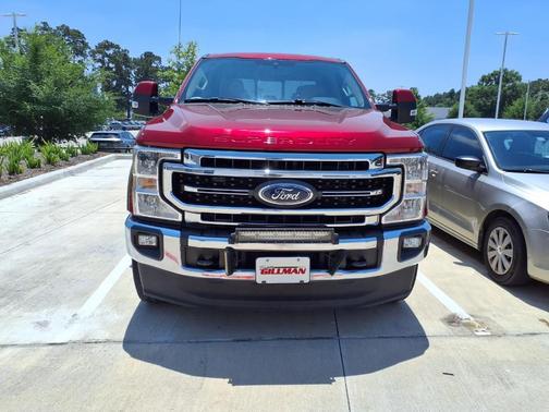 Vermillion Red 2021 Ford F-250 Lariat