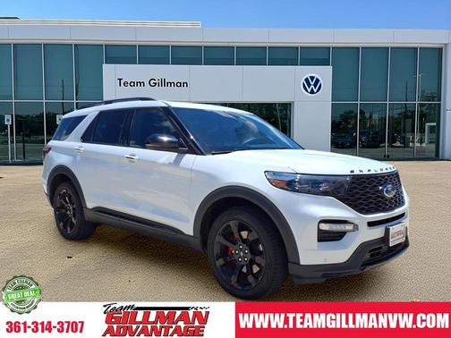 Star White 2024 Ford Explorer ST