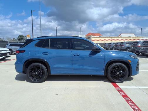 Monterey Blue Pearl 2026 Volkswagen Tiguan 2.0T SE R-Line Black