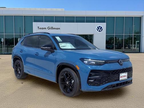 Monterey Blue Pearl 2026 Volkswagen Tiguan 2.0T SE R-Line Black