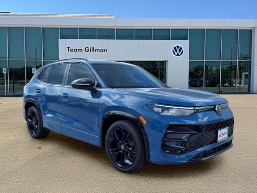 Monterey Blue Pearl 2026 Volkswagen Tiguan 2.0T SE R-Line Black