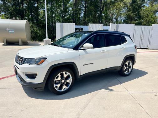White Clearcoat 2019 Jeep Compass Limited
