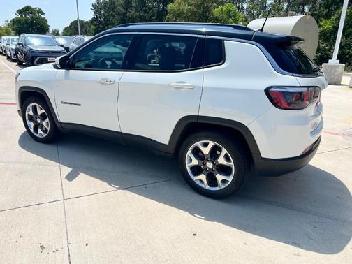 White Clearcoat 2019 Jeep Compass Limited