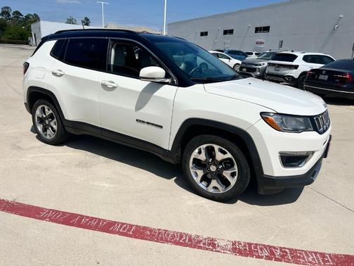White Clearcoat 2019 Jeep Compass Limited