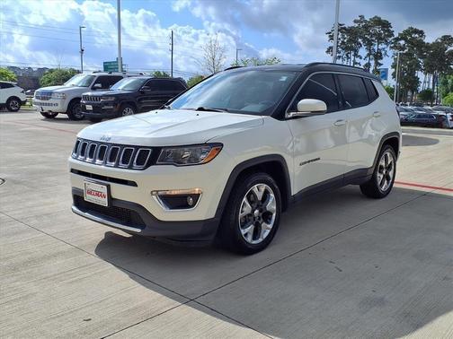 White Clearcoat 2019 Jeep Compass Limited