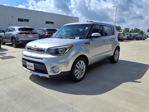 Bright Silver 2017 Kia Soul +