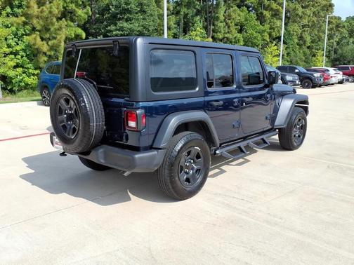 Fathom Blue Pearlcoat 2025 Jeep Wrangler Sport