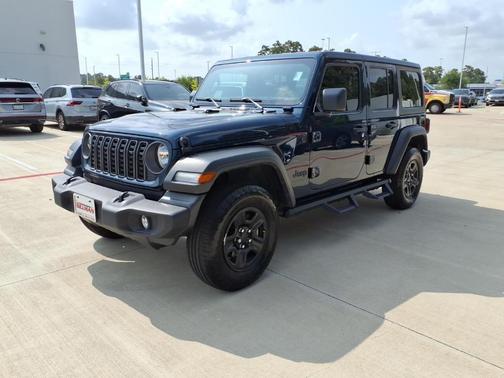 Fathom Blue Pearlcoat 2025 Jeep Wrangler Sport