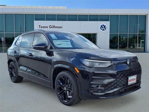 Deep Black Pearl Effect 2026 Volkswagen Tiguan 2.0T SE R-Line Black