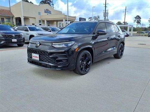 Deep Black Pearl Effect 2026 Volkswagen Tiguan 2.0T SE R-Line Black