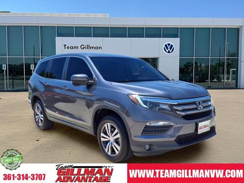 Modern Steel Metallic 2018 Honda Pilot EX