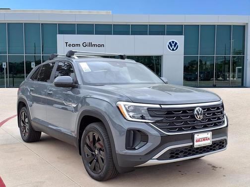 Pure Gray 2026 Volkswagen Atlas Cross Sport 2.0T SE W/TECHNOLOGY