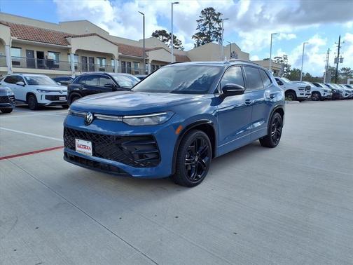 Monterey Blue Pearl 2026 Volkswagen Tiguan 2.0T SE R-Line Black