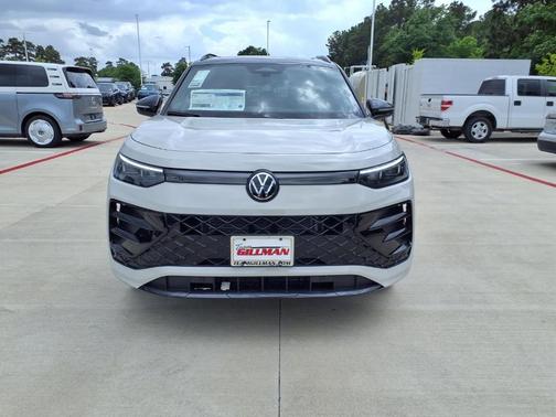 Ascot Grey With Black Roof 2026 Volkswagen Tiguan 2.0T SE R-Line Black