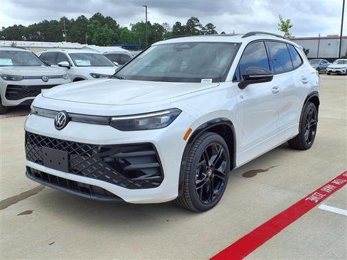 Opal White Pearl 2026 Volkswagen Tiguan 2.0T SE R-Line Black