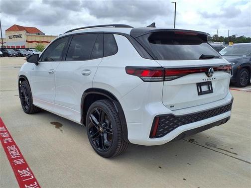 Opal White Pearl 2026 Volkswagen Tiguan 2.0T SE R-Line Black